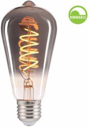 VIVALUX LED КРУШКА VIVALUX FLICK SMOKE LED FILAMENT 4W E27 DIM 100Lm 1800K (VIV004775)