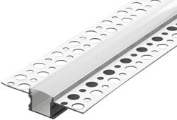 ULTRALUX ПРОФИЛ ultralux ЗА led ЛЕНТА ВГРАЖДАНЕ apg331 ТЕСЕН 13мм 3м (apg331)