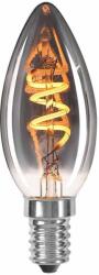 VIVALUX LED КРУШКА VIVALUX FLICK SMOKE LED FILAMENT 2W E14 50Lm 1800K (VIV004779)