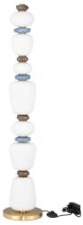 Nova Luce Lampadar LED decorativ ceramica maro, albastru, alb, PALO (NVL-9009208)