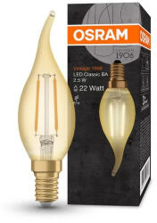 OSRAM Led КРУШКА osram vintage 1906 3w e14 gold22 2400k (202401324)