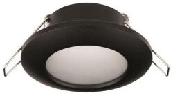 Nova Luce Spot incastrabil baie tavan fals / plafon IP44 TEX negru (NVL-9012122)