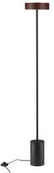 Nova Luce Lampadar/Lampa de podea LED stil minimalist THEA negru/wood metal (NVL-9695294)