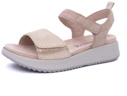 Caprice Sandale dama din piele naturala, Caprice, 9-28702-42 199, bej