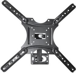 Hausberg Suport TV de perete reglabil HAUSBERG HB-H07R, 14-55 inch, VESA, Greutate maxima suportata 25 kg, Negru (HB-H07R)