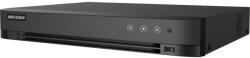 Hikvision DVR supraveghere Hikvision iDS-7208HTHI-M2/S(C)/4A+8/4ALM 8 canale AcuSense, clasificare persoane/vehicule pentru reducere alarme false, H. 265+ eficient, 2×HDD, suport 5 semnale (HDTVI/AHD/CVI/CVBS/I