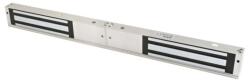 HikVision Electromagnet magnetic lock HikVision DS-K4H250D, sustine forte statice liniar de 2×272 kg, alimentare 12/24 VDC, MOV intern, indicator LED status usa, materiale rezistente la abraziune, compatibil cu