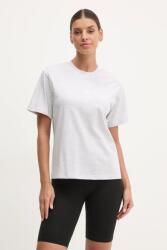 adidas pamut póló Essentials női, szürke, JC5945 - szürke M