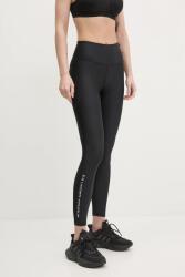 Under Armour edzős legging fekete, női, nyomott mintás, 6001621 - fekete XS