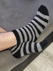 HYL Férfi, Zsenilia , plüss zokni, 5 pár/csomag