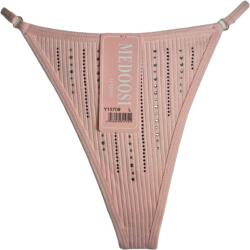 Medosi Női tanga, vékonypántos strasszköves