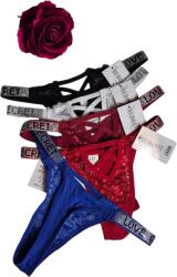 Medosi Női csipkés, strasszköves tanga