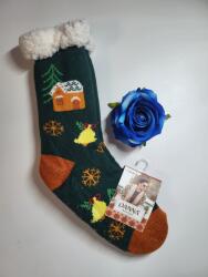 DANNA x-mas Férfi meleg plüssös zokni csúszásgátlós