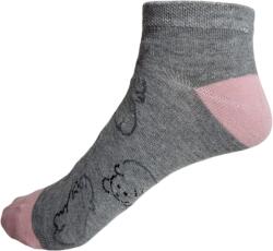 Pesail Női, boka zokni, macis, 5 pár/csomag