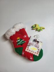 DANNA x-mas Csecsemő meleg plüssös zokni csúszásgátlós