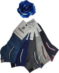 Pesail Férfi, boka zokni csíkos, 5 pár/csomag