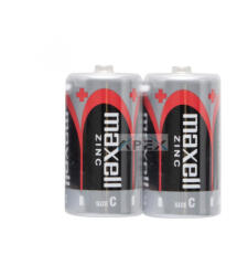 Maxell R14 C elem, féltartós, baby, 1, 5V, 2 db/csomag - webmuszaki
