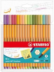 STABILO point 88 18 db/csomag tűfilc készlet (8818-22-5) - bevachip