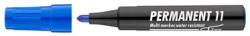ICO Alkoholos marker, 1-3 mm, kúpos, ICO Permanent 11, kék (TICP11K) - hezi