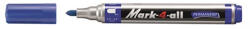 STABILO Alkoholos marker, 1, 5-2, 5 mm, kúpos, STABILO Mark-4-all, kék (TST651411) - hezi