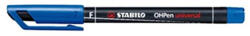 STABILO Alkoholos marker, 0, 7 mm, STABILO OHPen F, kék (TST84241) - hezi
