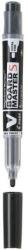 Pilot V Board Master S EF 10 db/csomag fekete táblamarker (WBMA-VS-EF-B-DOB) - bevachip