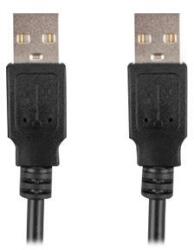 Lanberg USB-A M/M 2.0 kábel 0.5m fekete (CA-USBA-20CU-0005-BK) (CA-USBA-20CU-0005-BK) (CA-USBA-20CU-0005-BK) (CA-USBA-20CU-0005-BK)