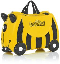 Trunki Bernard Keményfedeles Négykerekű Gyermek Bőrönd - Sárga/Fekete (TRU-B044) (TRU-B044)