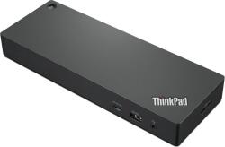 Lenovo ThinkPad Universal Thunderbolt 4 Vezetékes Fekete (ThinkPad Universal) (ThinkPad Universal)