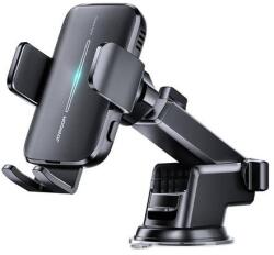 JOYROOM Samochodowy uchwyt na deskę rozdzielczą Joyroom JR-ZS245 z ładowarką indukcyjną Qi (czarny)