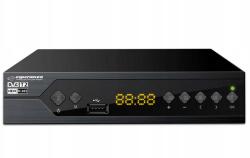 Esperanza EV107P Esperanza digitális tuner/dekóder dvb-t2 h. 265/hevc ev107p (EV107R)
