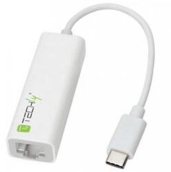 TECHLY Konverter Kabel USB3.1 TypeC Stecker-RJ45 Gigabit Eth (IADAP-USB31-ETGIGA) (IADAP-USB31-ETGIGA)