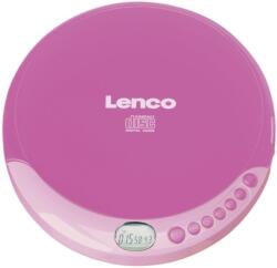 Lenco CD-011 Discman Hordozható CD lejátszó - Rózsaszín Pink (CD-011PINK) (CD-011PINK)