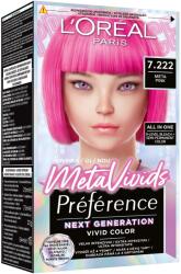 L'Oréal L'Oréal Paris Preférence Meta Vivids Meta Pink, hajfesték, 25ml+75ml+22g+54ml