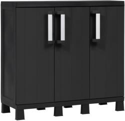 Skříňka Garage MIDI Trio LOW-černá 218 (Z0218RAA04100)