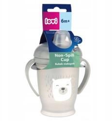LOVI Csepegésmentes Bögre Szájfeltéttel És Fogantyúkkal 250ml (5903407353449)
