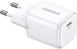 UGREEN hálózati töltő, Nexode "CD319" Quick Charge 30W GaN, 1 x USB Type-C 5V/3A, fehér