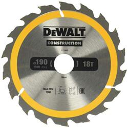 DEWALT Vágótárcsa DeWalt DT1945-QZ 190 x 30 mm 40 fog (DT1945-QZ) (DT1945-QZ)