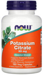 NOW Potassium Citrate 99 mg 180 comprimate
