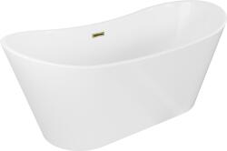 Mexen Montana 150x75 cm alb/auriu (52011507500-50)