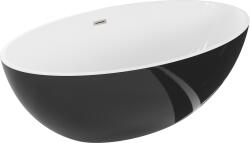 Mexen Nike 175x100 cm negru/alb/periat nichel (54071751075-97)