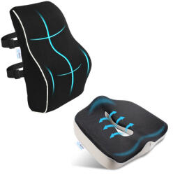 Better Posture Pachet perna pentru sezut si perna lombara #2 (44045445431534)