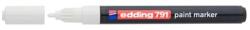 edding 791 1-2mm lakkmarker, fehér (7580148005) (7580148005)