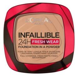 L'Oréal L'Oréal Infallible Pudră compactă de lungă durată cu efect mat 140 Golden beige