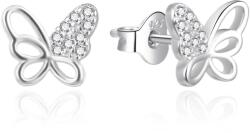 Agato Ezüst pillangó fülbevaló cirkónium kövekkel AGT-E212PW