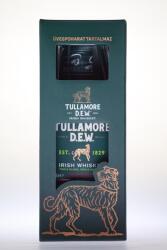 Tullamore D.E.W. whiskey ajándékcsomag 1 pohárral DRS (0, 7L / 40%) - whiskynet