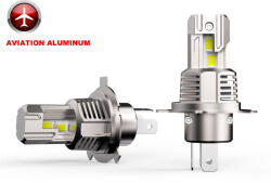 Autolife AL-H4 LED Autós Fényszóró - 12V - 40W - 4000lm - CANBUS párban Plug & Play IP68 REF: Pilot 57700 12V Halo Led Cyber Series (14037)