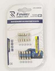 Autolife 17244, üvegbiztosíték, 10 db-os (17244)