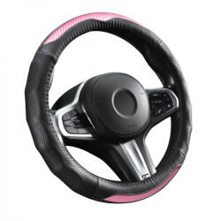 Autolife Bőrhatású Kormányvédő 38cm / Zöld betétes "D" típusú 00870 (00870)