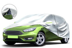 AUTOLIFE Autóponyva XL méretben - 3 többrétegű, cipzározható, fényvisszaverő csíkokkal ellátva (110xl) - olaj